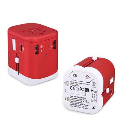 2018 cheap price promo gift 4 usb travel adaptor type c usb port quality warranty